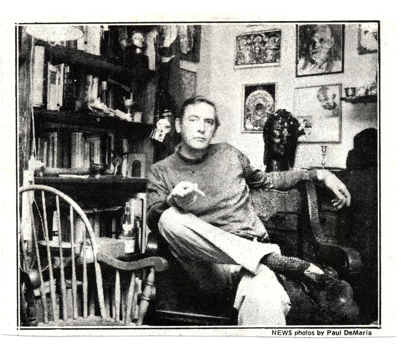 Arthur Kleps in Grey Buildings Office